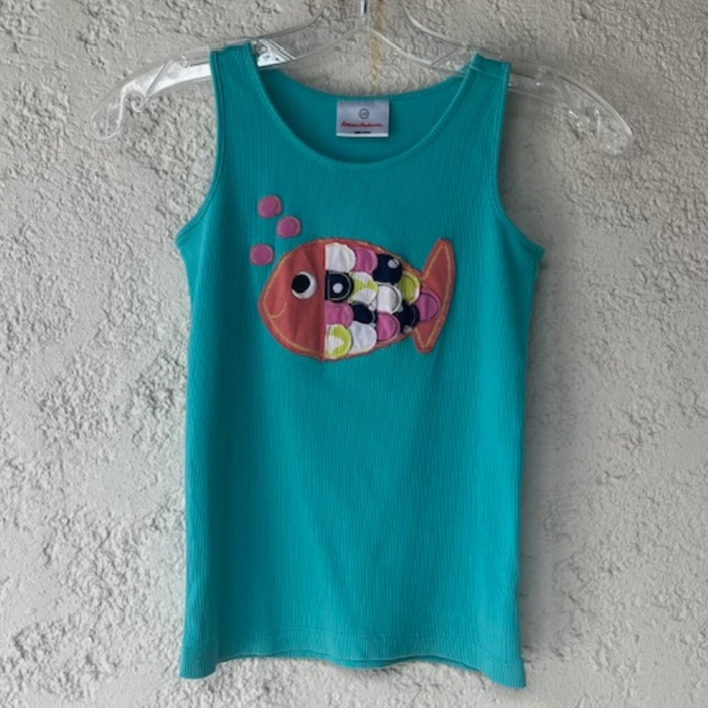 Tank Top with Fish Appliqué by Hanna Andersson
